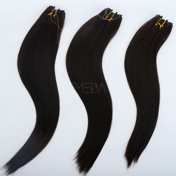 Clip in hair extensions human hair unprocessed virgin hair WJ005